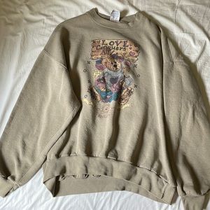 Vintage Love Conquers All Crewneck